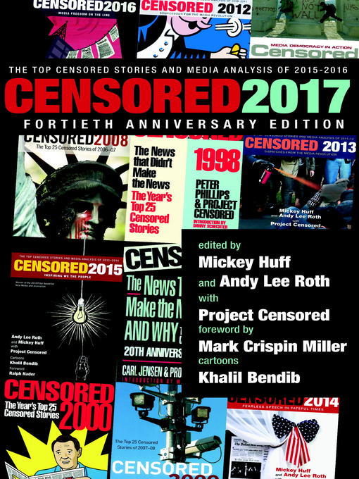 Title details for Censored 2017 by Mickey Huff - Available
